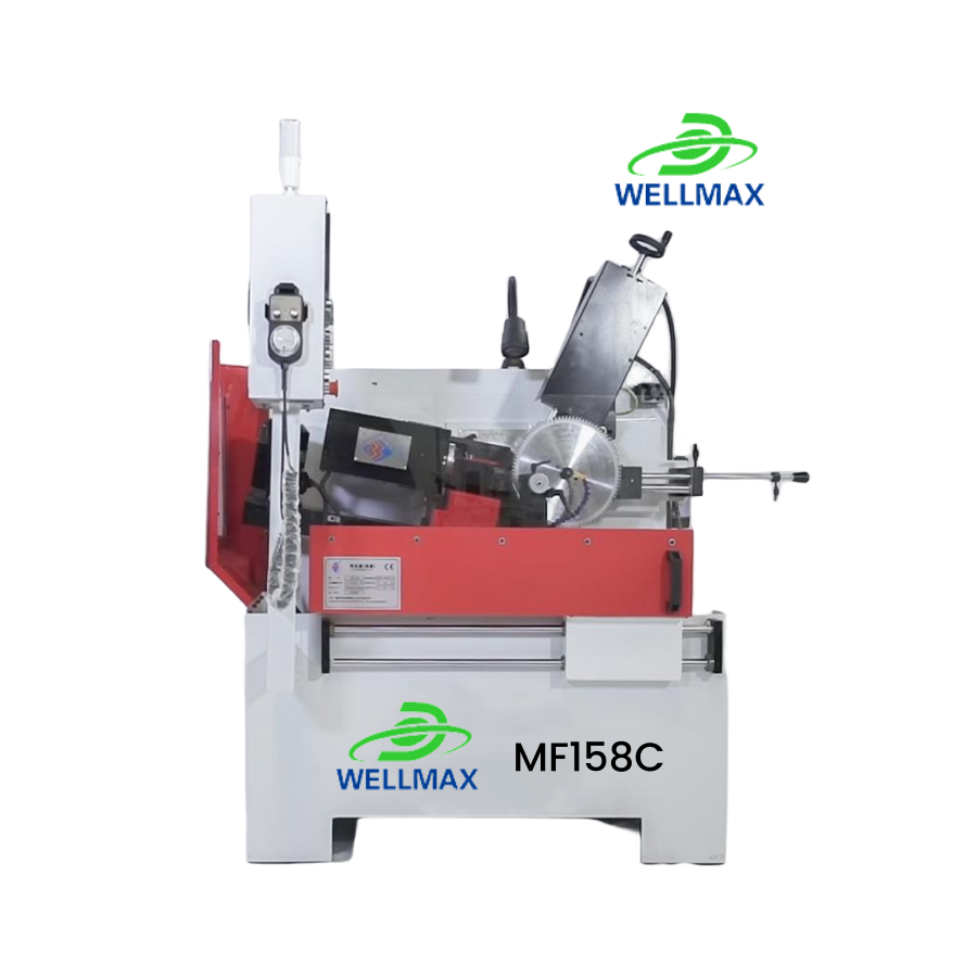 WELLMAX Horizontal and Vertical Angles Blade Sharpener Grinding Circular Saw Woodworking Auto Grinding Machine